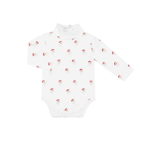 claus turtleneck onesie