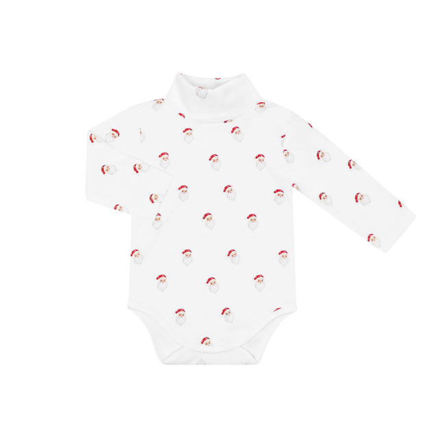claus turtleneck onesie