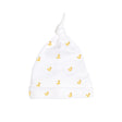 Little Duckling Top-Knot Receiving Hat