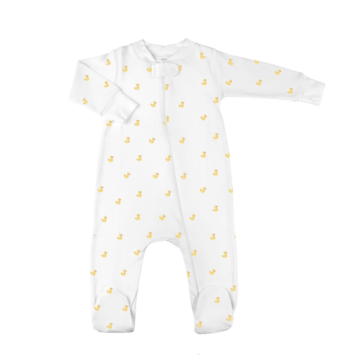 Little Duckling Zipper Romper