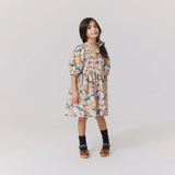 Evelyn Dress - Watercolor Floral