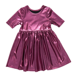 Lame Steph Dress - Pink