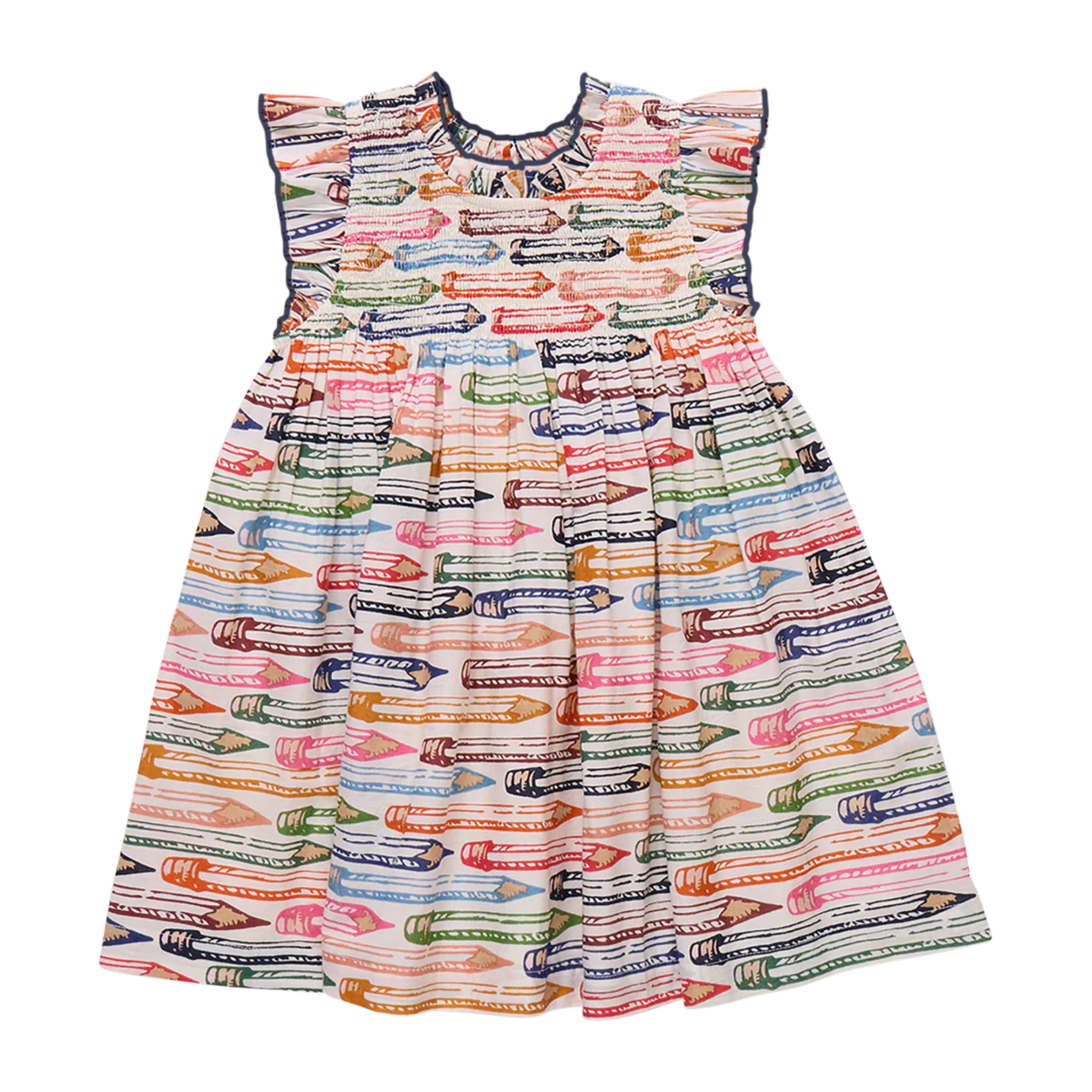 Stevie Dress - Colored Pencils