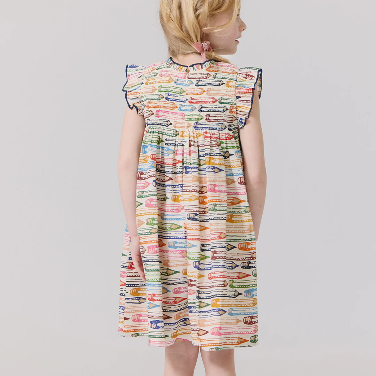 Stevie Dress - Colored Pencils