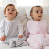 Classic Stripe Double Layer Sleep Sack in Grey