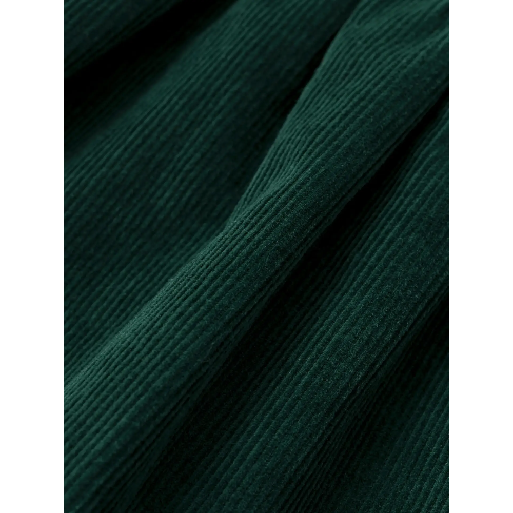 Corduroy Pants in Dark Green