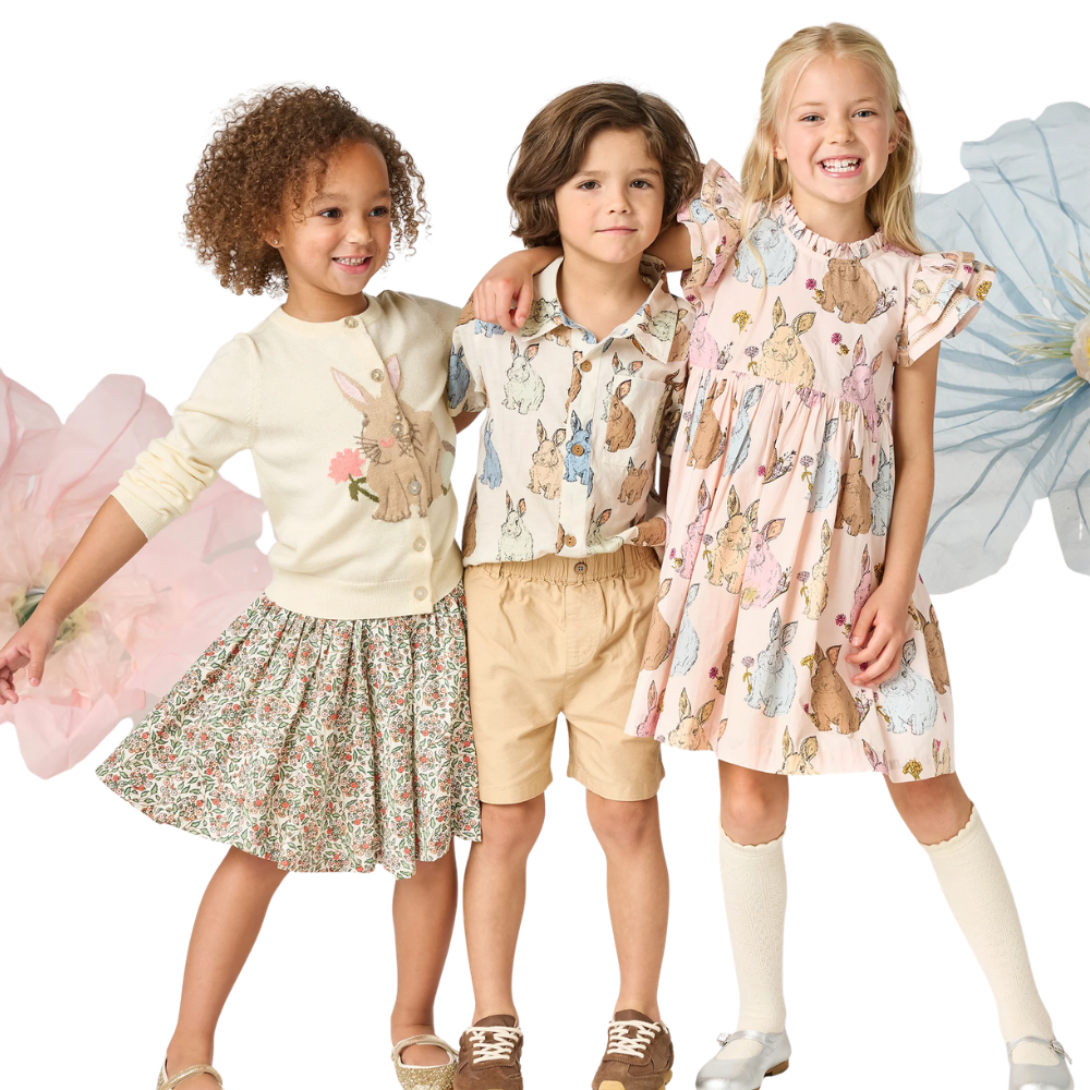 Maude Sweater, Gianna Skirt, Jack Shirt, Jennifer Dress