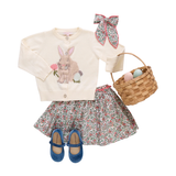 Gianna Skirt, Bow, Maude Sweater