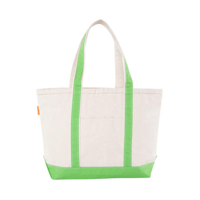 green tote bag medium