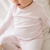 Classic Stripe Pajama Set in Pink 