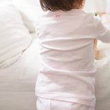 Classic Stripe Pajama Set in Pink 