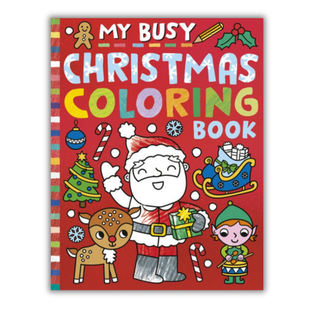 My Busy Christmas Coloring Book Book