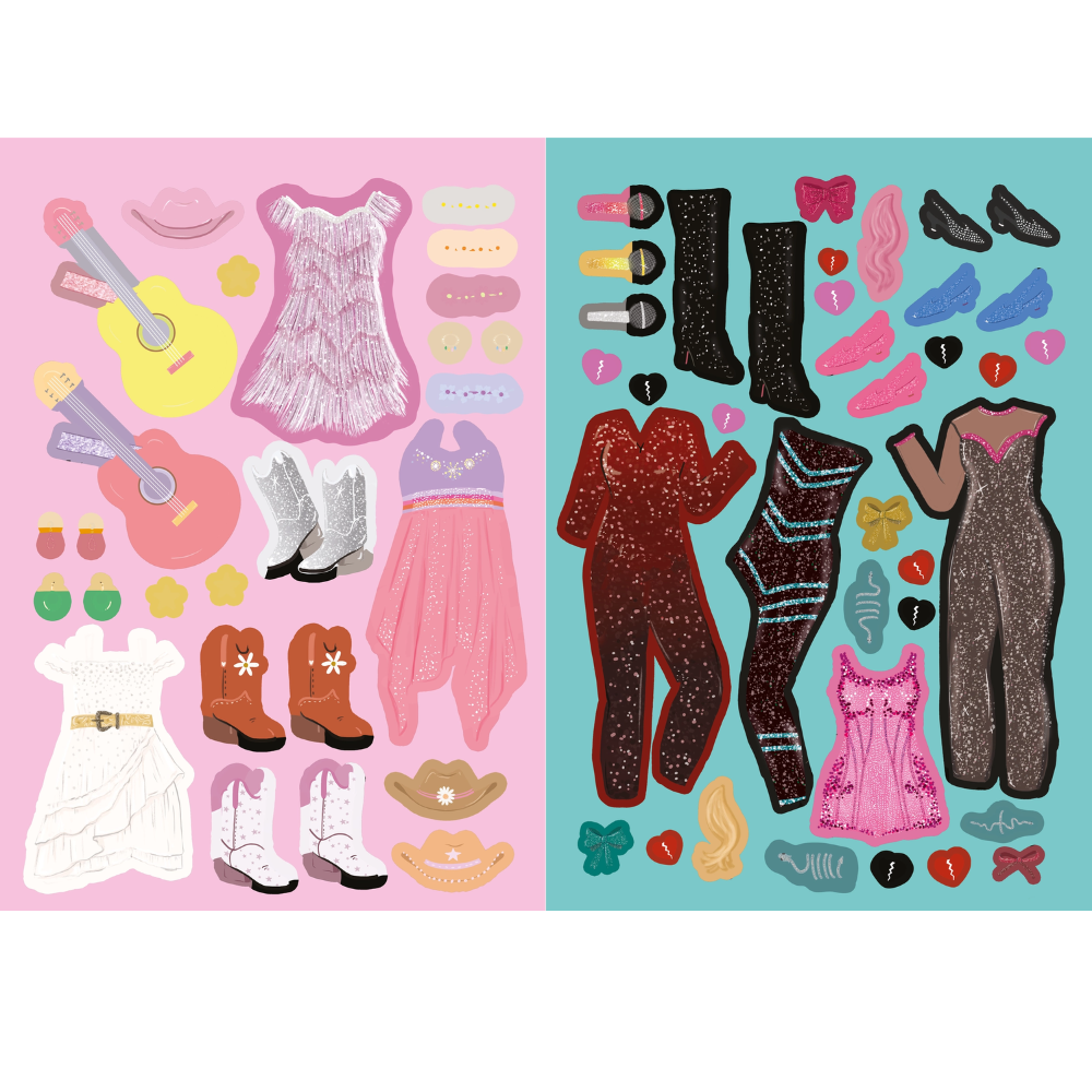 Taylor Swift Superstar Dress-Up Book