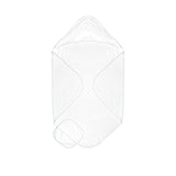 Terry/Picot Baby Towel + Wash Set in Lavender