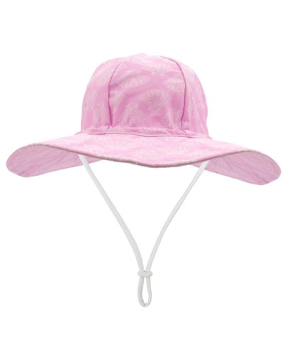 Poolside Swim Hat in Pop Pink
