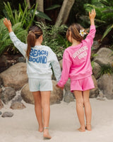 Weekend Sweatshirt in Pink Sunset