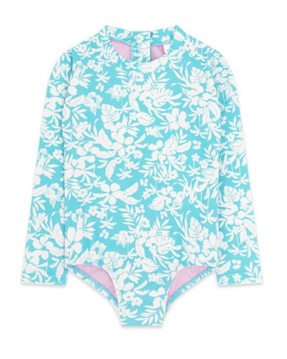 Wave Chaser Surf Suit in Ocean Blue