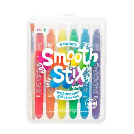 Smooth Stix Watercolor Gel Crayons - 7 pack