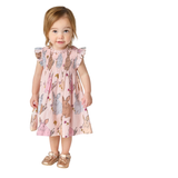 Baby Stevie Dress Set - Vintage Bunnies