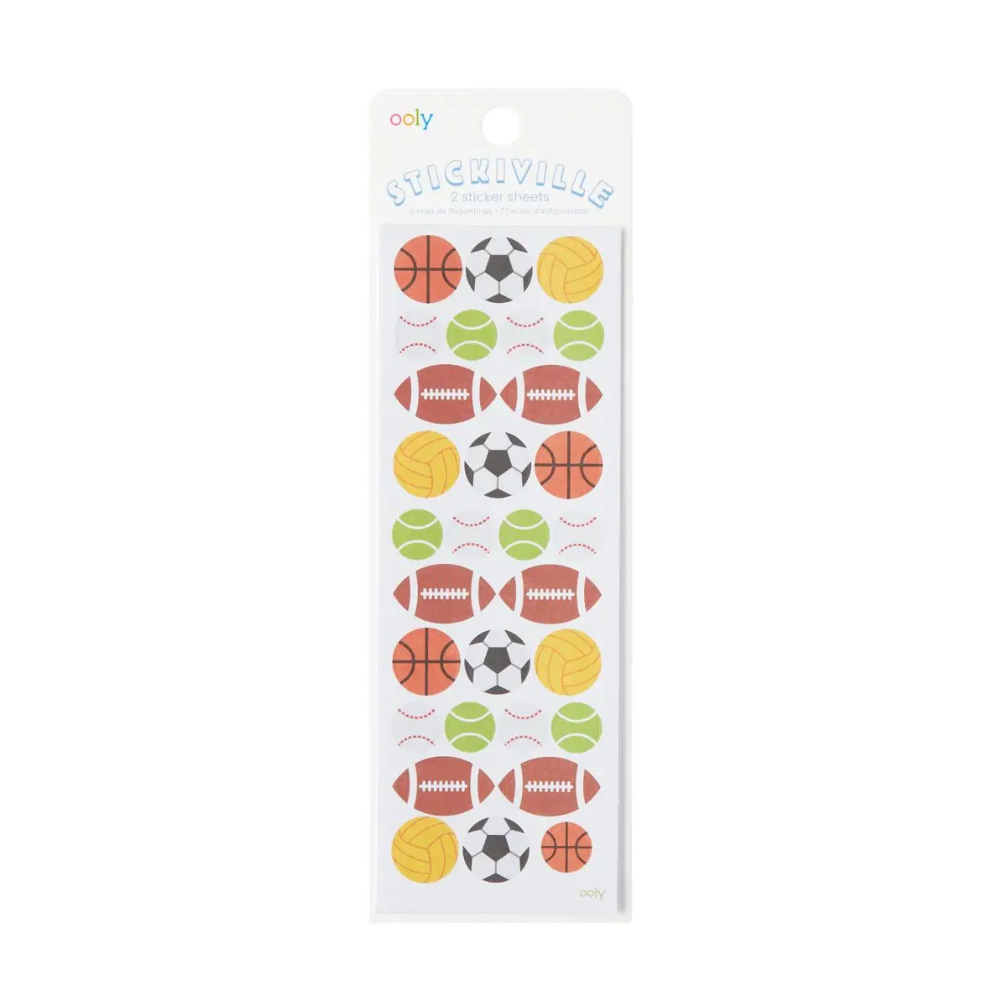 Stickiville Stickers: Sport Balls