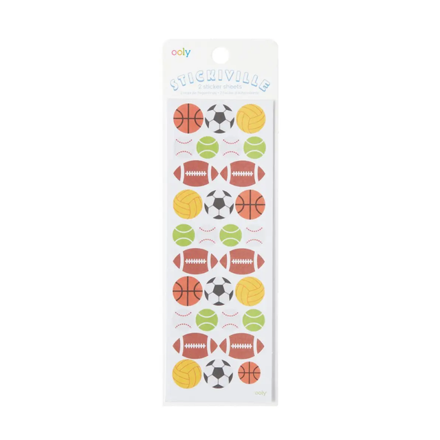 Stickiville Stickers: Sport Balls