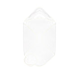 Terry/Picot Baby Towel + Wash Set in Yellow