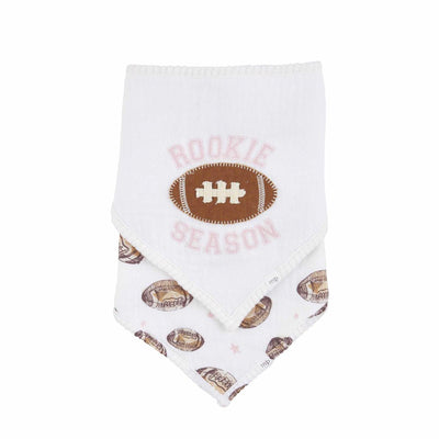 Rookie Season Bib in Pink