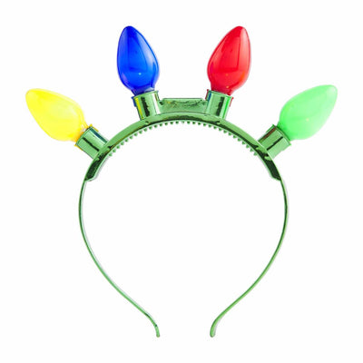 Light-Up Christmas Light Headband