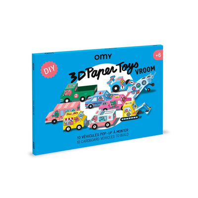 3D Paper Toys - Vehicles