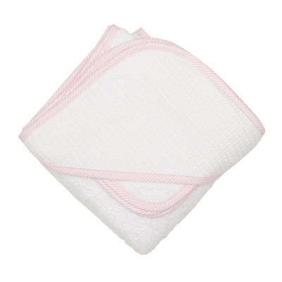 pink hooded towel