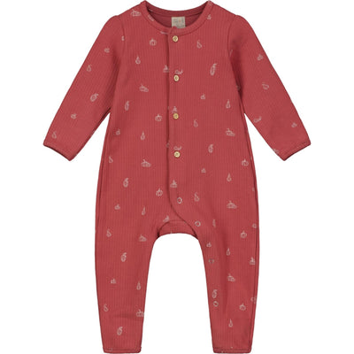 Jowan Romper in Pumpkin Gourds