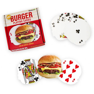 Hamburger Shaped Playing Cards