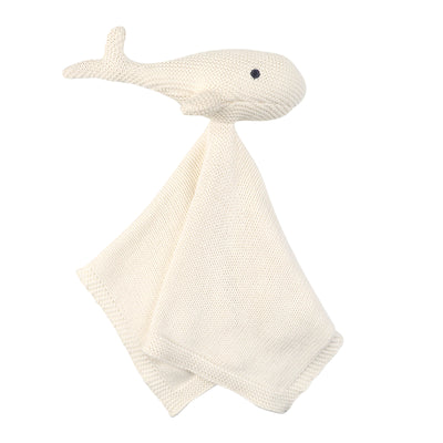 ivory whale lovey