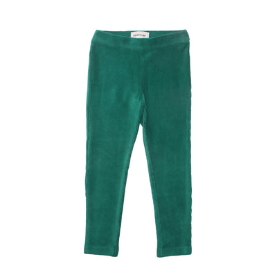 green corduroy leggings