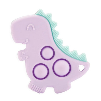 Dino Itzy Pop Sensory Popper Toy in Lilac