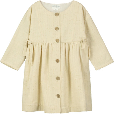 Button-through Dress in Oatmeal