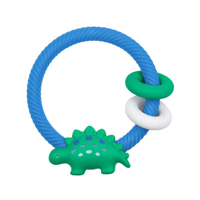 Dino Ritzy Rattle Silicone Teether