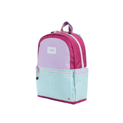 purple backpack