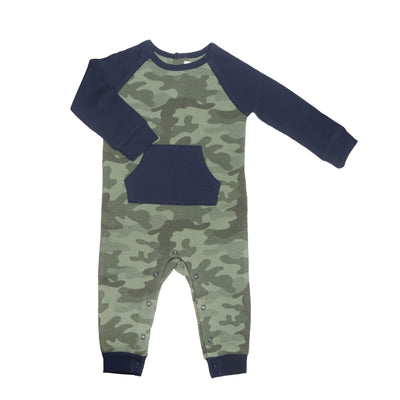 camo baby romper