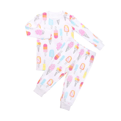 pink ice cream pajamas