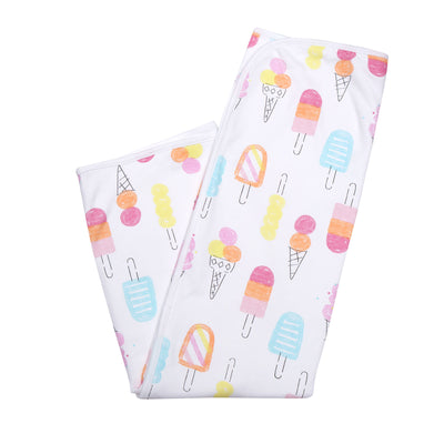 ice cream blanket in pink