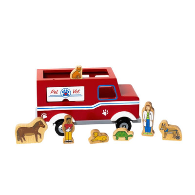 Magnetic truck toy
