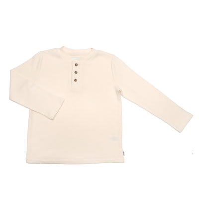 boys henley in ivory