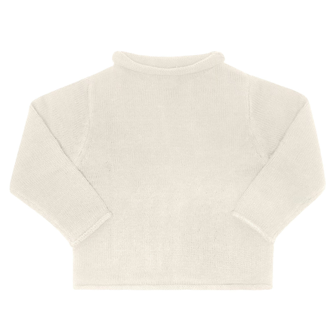 ivory rollneck sweater