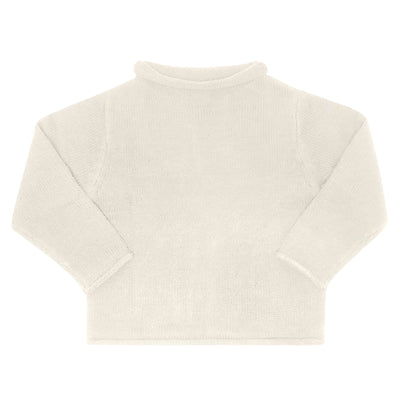 ivory rollneck sweater