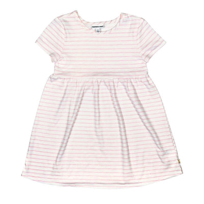 pink stripe dress