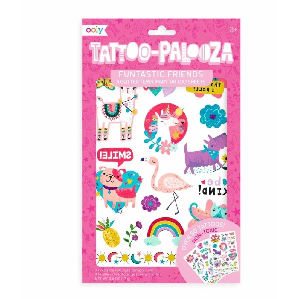 Tattoo Palooza Glitter - Funtastic Friends