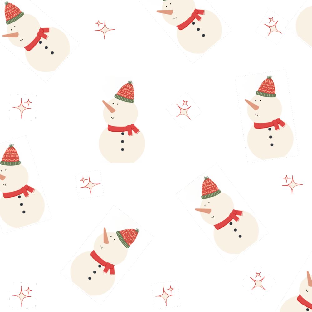 Vintage Snowman Pajama Set