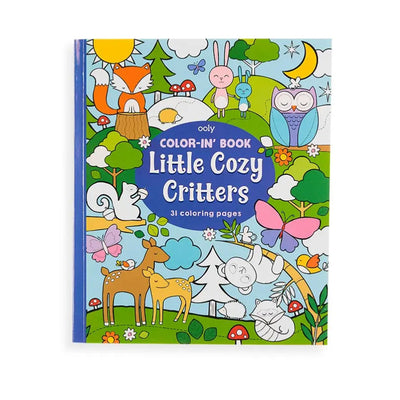 Color-in' Book: Little Cozy Critters