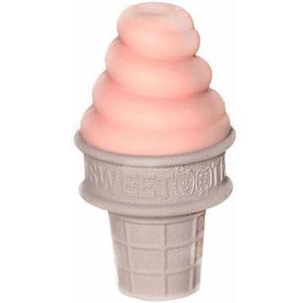 Ice Cream Baby Teether in Adorable Orange